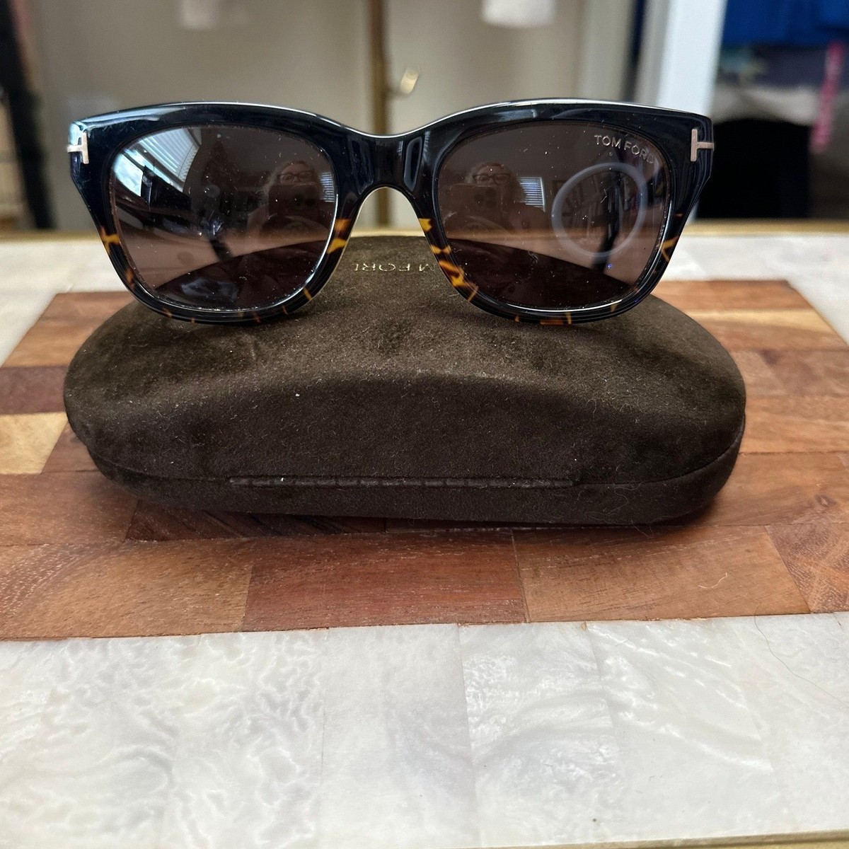 Tom Ford Snowdon FT0237 Sunglasses 50mm Havana Tortoise Excellent Made in Italy Tom Ford Snowdon FT0237 Sunglasses 50mm Havana Tortoise  main image 4