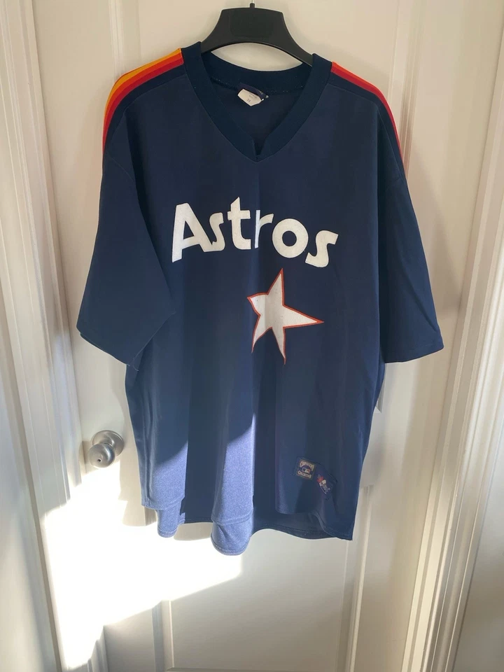 Camiseta Mitchell And Ness Nolan Ryan Astros Colección Cooperstown. Talla 3X Foto 4 de 4