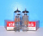 13DE7 NOS 1965 RCA radio audio vintage amplifier vacuum tubes 2 valves tested