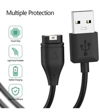 AWINNER Compatible for Garmin Watch Charger Cable 2 Pack