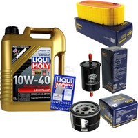 Inspektionskit Filter Liqui Moly ÖL 5L 10W-40 FüR Dacia Sandero Logan MCV Ks_