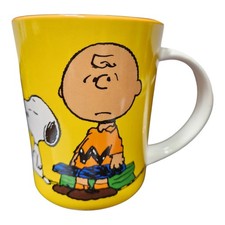 Peanuts Snoopy Charlie Brown Mug Cup The World is Filled With Mondays Very Good