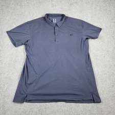 Arcteryx Captive Polo Shirt Mens XXL Blue Short Sleeve Outdoor Hiking