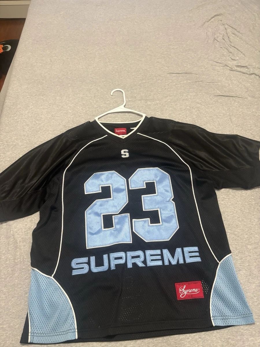 トップス Supreme 23 Jersey Black M Supreme Jersey Football Activewear Tops for Men for Sale | Shop