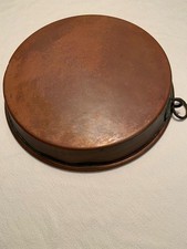 Antica tortiera rame con anello