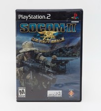 Socom II U.S. Navy Seals Sony PlayStation 2 PS2 Game CIB