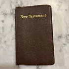WW2 U.S. Military New Testament Bible