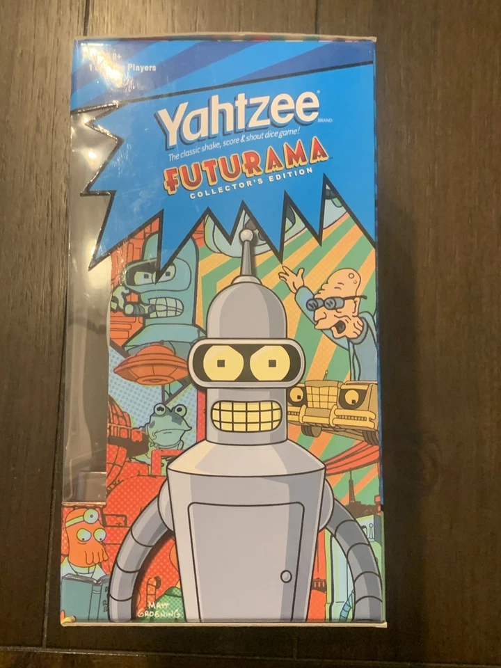 Futurama Yahtzee Dice Game Collectors Edition NEW - Image 4 of 4