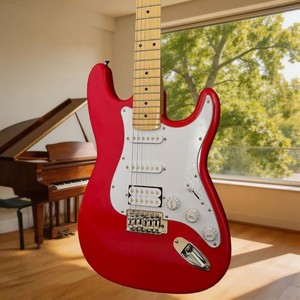 American HSS Electric Guitar Red Free Shipping