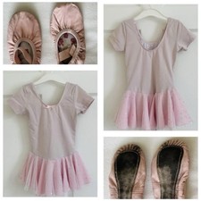 Set of Little Girl Dancewear, Pink 5T 