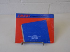 Gremlins 2 The New Batch NES Instruction Manual Booklet Only Sunsoft ORIGINAL