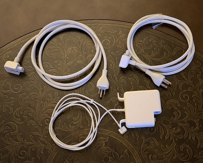 Apple MacBook Pro Retina 85W MagSafe 2 Charger A1424 with 2 Extension Cables