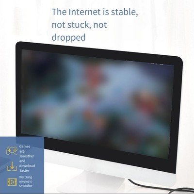 Cat6 Flat Wire for LAN Neat and Tidy Installation Compatible with Routers