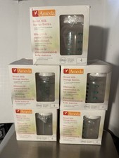  5  New Boxes AMEDA 4 Breast Milk Storage Bottles 4oz BPA Free Baby Bottles