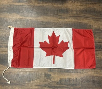 Vintage Scyco Canadian Flag 36  X 17  