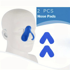 10PCS Cuscinetti Nasali per Maschera CPAP Nasello Universale Apnea Del Sonno Com