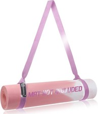  MAT NOT Included Yoga Mat Sling, Yoga Mat Straps for Carrying, Easy-Cinch Yoga