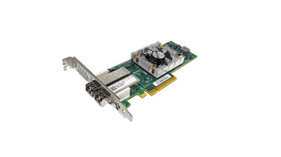 QLogic QLE2662-Dell Dual-Port 16Gb PCIe x8 FC Server Adapter 0H8T43 FP +2x GBICs