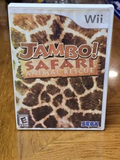 Jambo! Safari Animal Rescue - Nintendo Wii - TESTED 