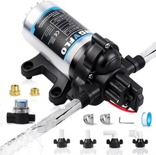Upgraded Rv Water Pump 2088-554-144/2088-403-144 Diaphragm Pump,12 V 45 PSI RV W