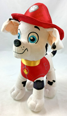 Spin Master Paw Patrol Marshall Plüschtier Stofftier Hund Feuerwehr Figur 20cm