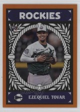 2023 Bowman Chrome Ascensions Orange Refractor /25 Ezequiel Tovar #BA-11 1t3l