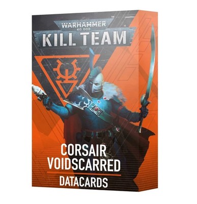 Kill Team Datacards: Corsair Voidscarred  Warhammer 40K (New Sealed)