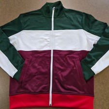 Polo Sport Ralph Lauren Track Jacket Medium Mens Multicolor Colorblock Full Zip