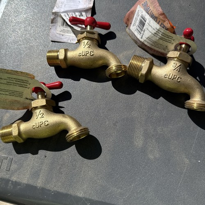 #ad Proline Heavy Duty Pressure Brass IPS x MHT 3 4quot; x 3 4quot; 103 014HN 1 2” 3 $29.95