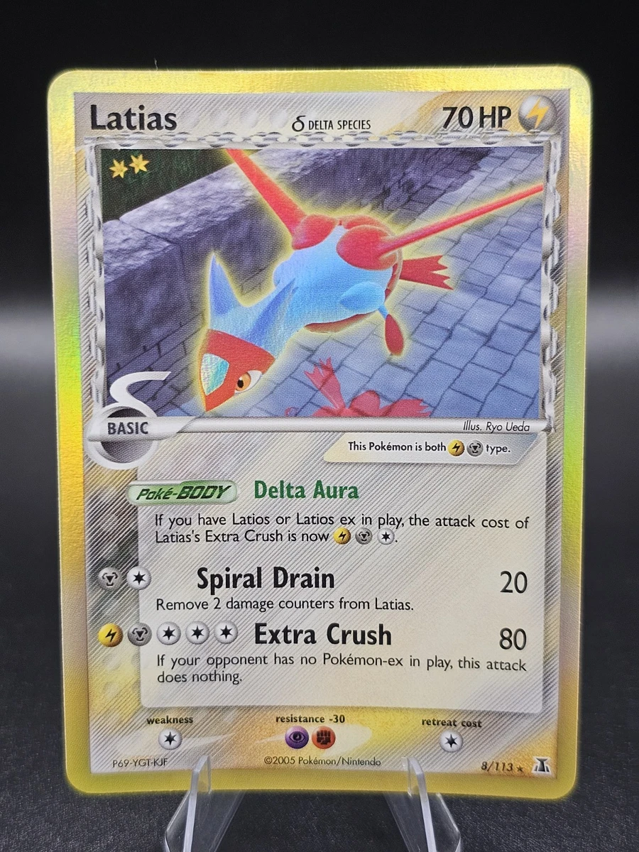 25+ Latias Holo Pokémon TCG Individual Collectible Card Game Cards