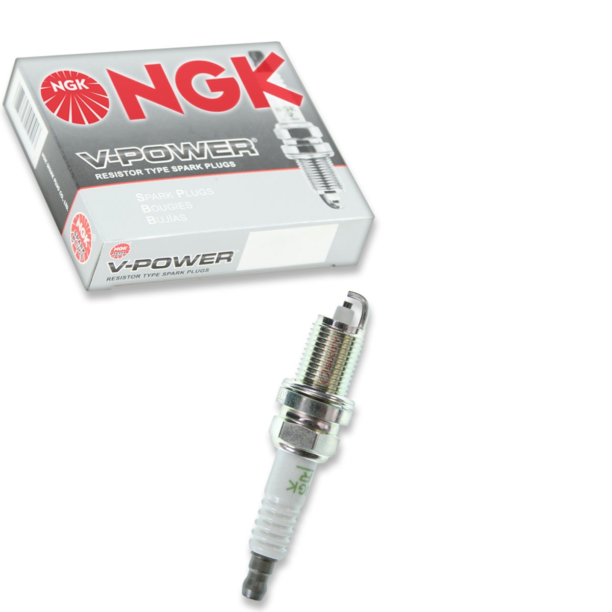 NGK 4043 ZFR4F-11 V-Power Spark Plug for XS985DP XS985 KJ14CR11 KJ14CR-L11 et