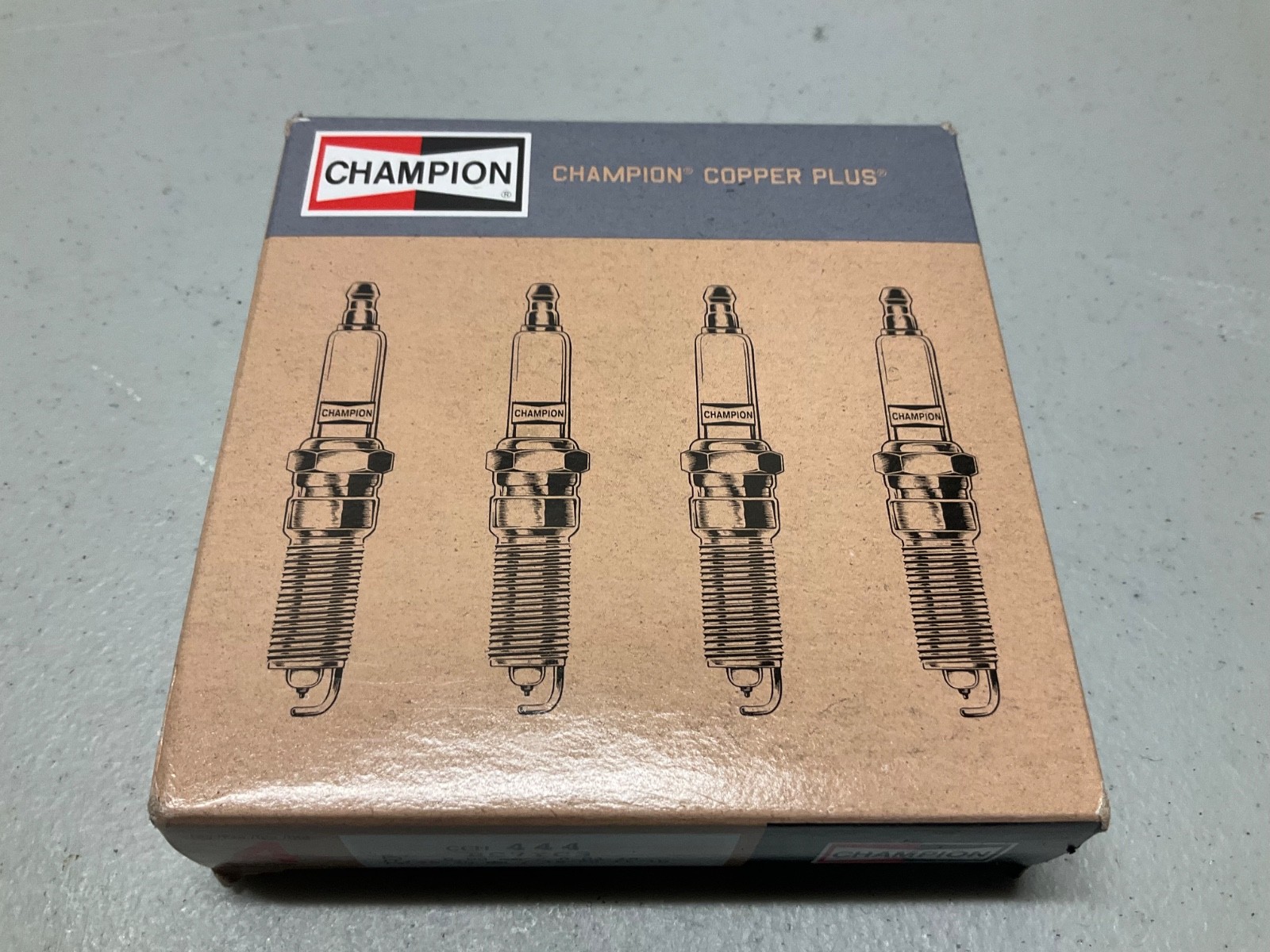 4 pc Champion Copper Plus 444 Spark Plugs for RC7YC3 Ignition SALE