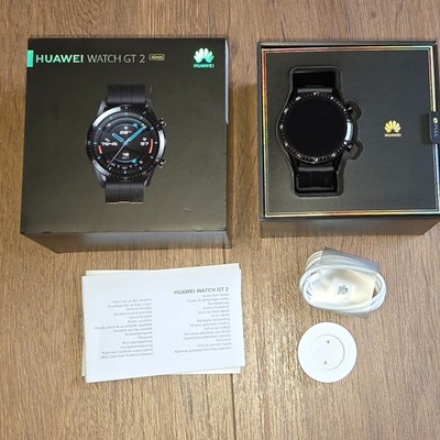 Huawei Watch GT2  46mm Smartwatch Full Color Amoled Touchscreen Wasserdicht GPS