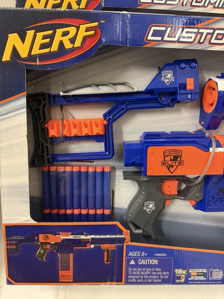 Nerf ストライクシリーズ トイガン セット　ストライフ 🔥 NEW NERF N-Strike Elite Stryfe CS-18 Mission Kit Hasbro Retired