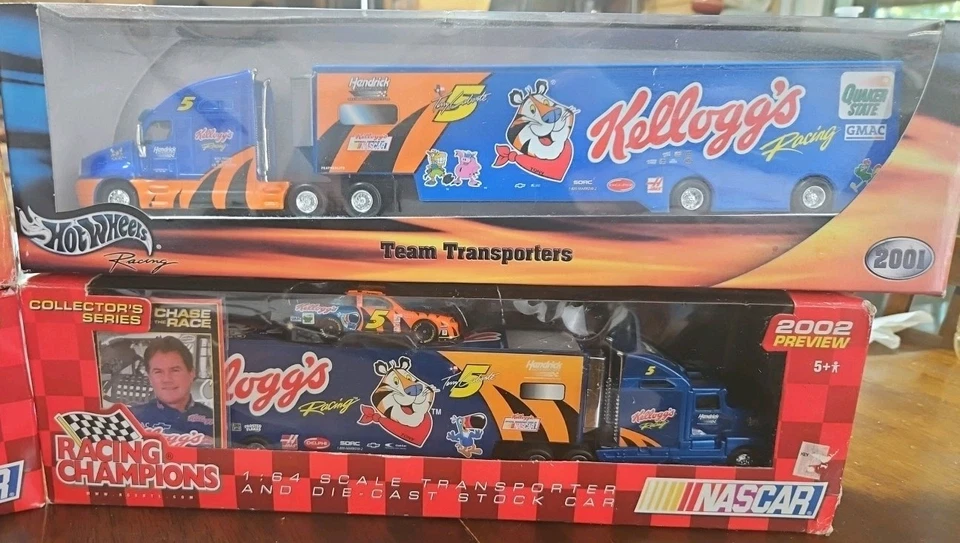 Lote de 4 camiones de carreras Terry Labonte Kellogg's escala 1:64 Foto 2 de 3