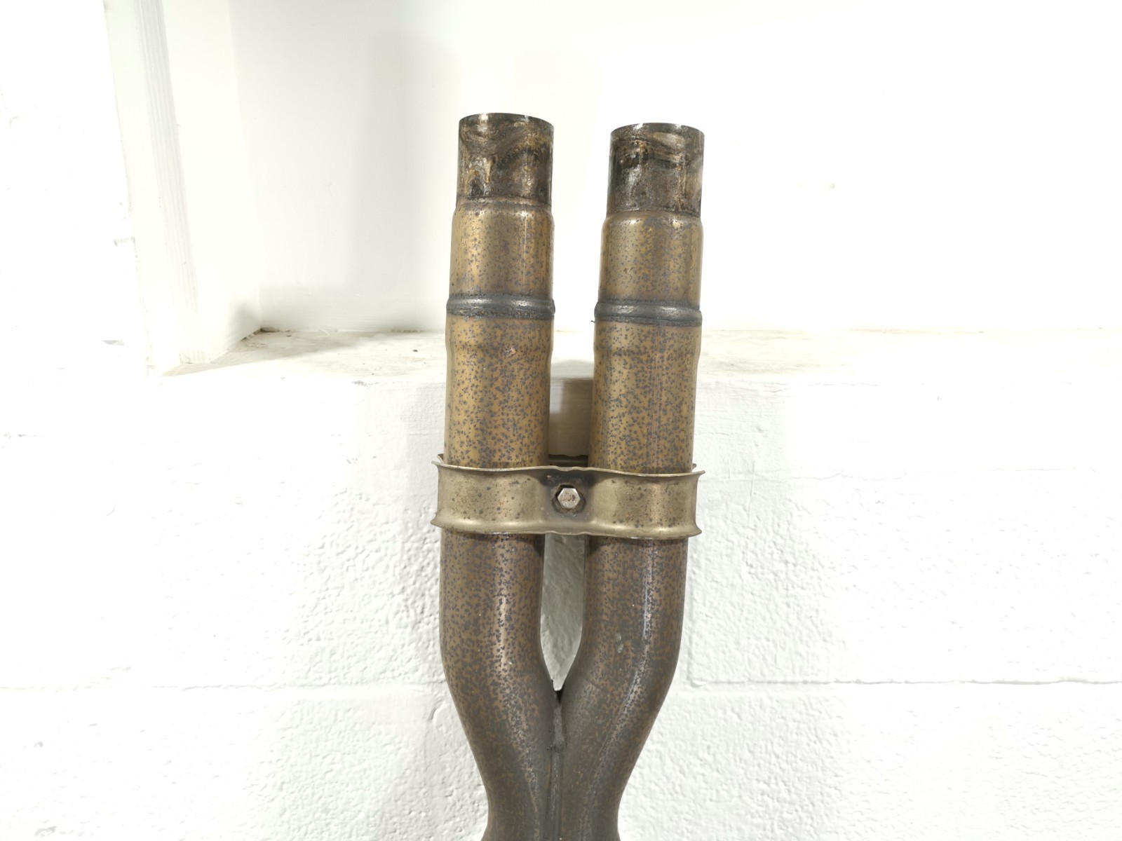 Maserati Ghibli 2017 RWD M156B 3.0 Exhaust Middle X Pipe With Bracket Holder