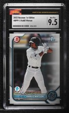 2022 Bowman 1st Edition Kahlil Watson #BPPF-3 CSG 9.5 Mint Plus 0tx