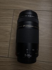 Canon EF 75-300mm f/4-5.6 III Telephoto Zoom Lens III USM Ultrasonic Telescopic