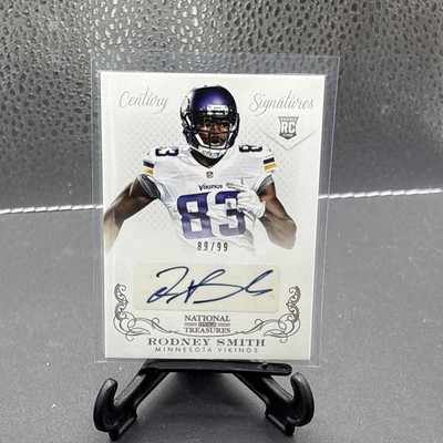 2013 National Treasures Rodney Smith Rookie Auto Autograph #89/99