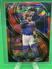 2025 Select #167 Blake Mitchell Red Cracked Ice Premier Level /199 Royals