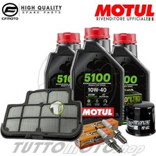 Tagliando CF MOTO 650 GT 2021-2026 / Kit Olio Motul 5100 10W40 Filtri Candele