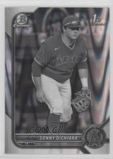 2022 Bowman Draft Chrome Black & White RayWave Refractor Sonny DiChiara 0z92