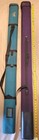 Lot of 2 Side-by-Side Fly Rod Tubes: New 52" Mark Packworks & Used 50" Fenwick