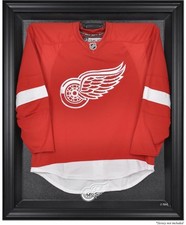 Detroit Red Wings Black Framed Logo Jersey Display Case