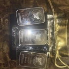 Lot of Three  Sunshine Minting 1oz Silver Eagle Bars in Plastic