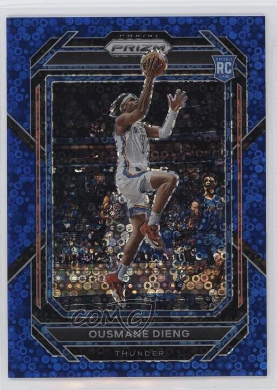2022-23 Panini Prizm Fast Break Blue Prizm 53/150 Ousmane Dieng #224 5xx