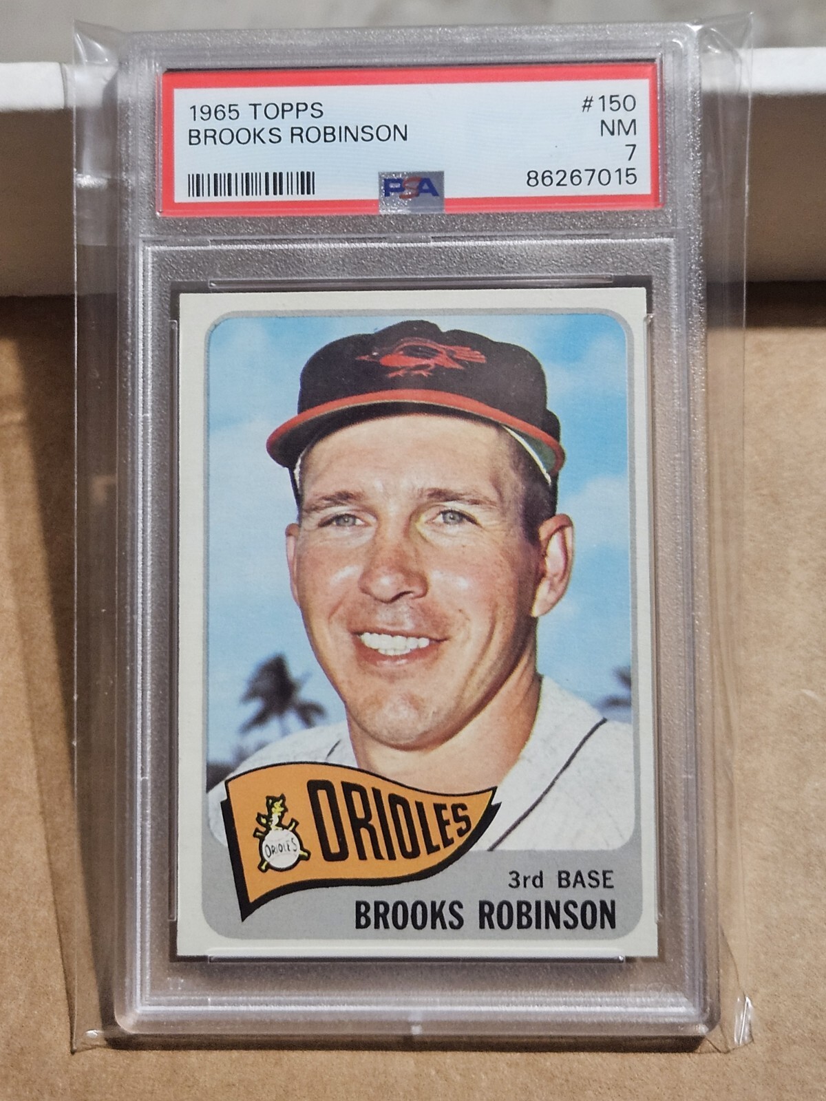 1965 Topps Brooks Robinson #159 PSA 7 NM