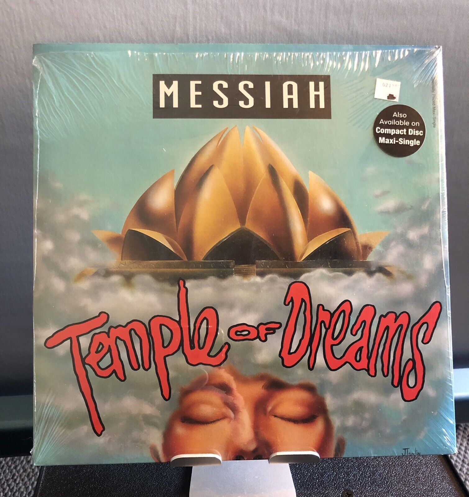 12" Single Vinyl LP - Messiah - Temple of Dreams - 1992 Kickin Records