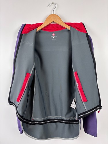 Womens Castelli Rosso Corsa Gore Windstopper Thermal Cycling Jacket Size S - Picture 8 of 9