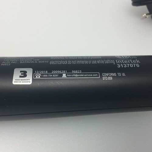 Visage Pro Style Automatic Hair Curler Styler w/ Digital Display & Temp Controls - Picture 7 of 10